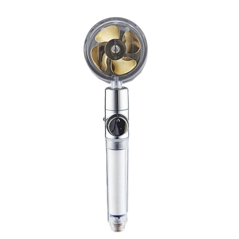 360° Turbo Fan Shower Head for a Powerful Shower Experience