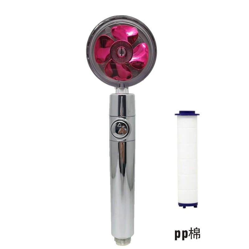 360° Turbo Fan Shower Head for a Powerful Shower Experience