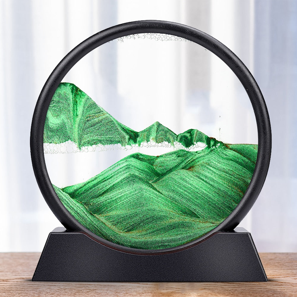 3D Sandscape Hourglass