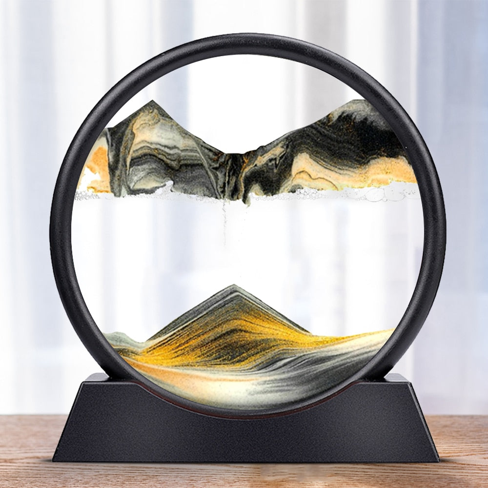 3D Sandscape Hourglass