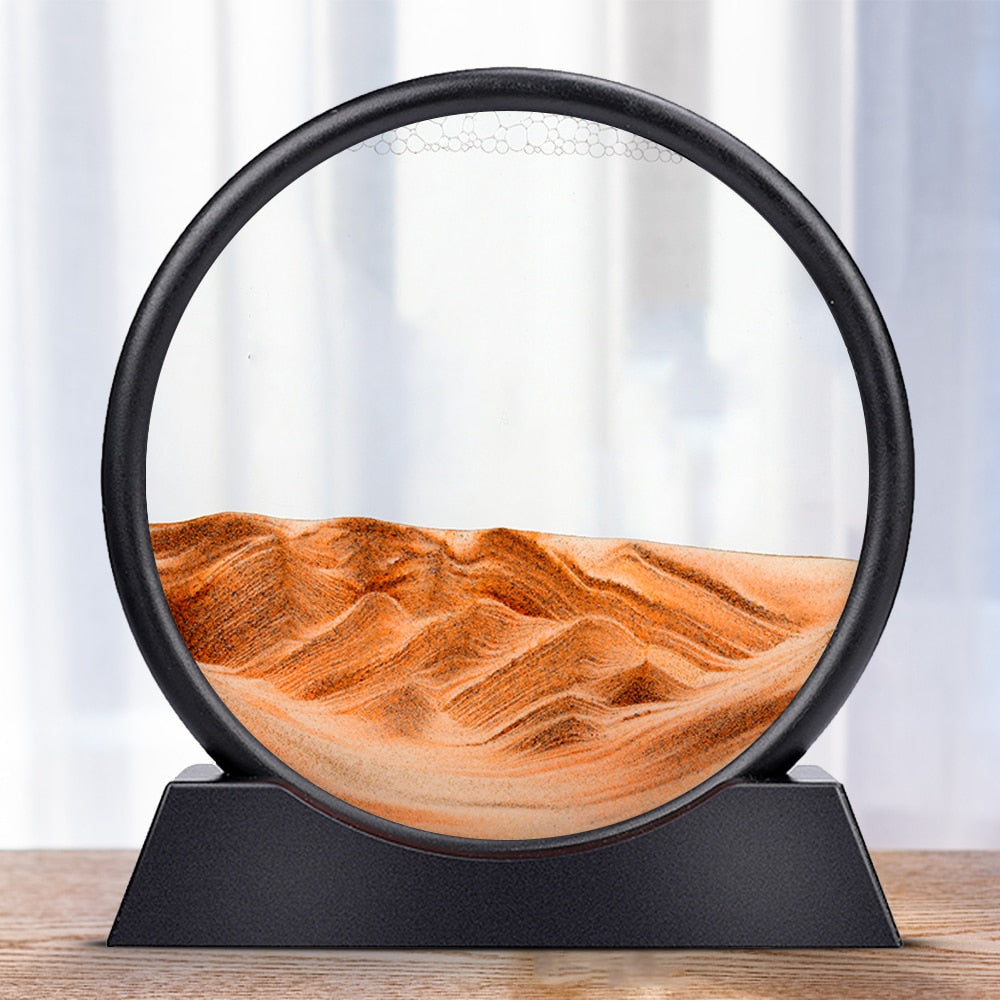 3D Sandscape Hourglass