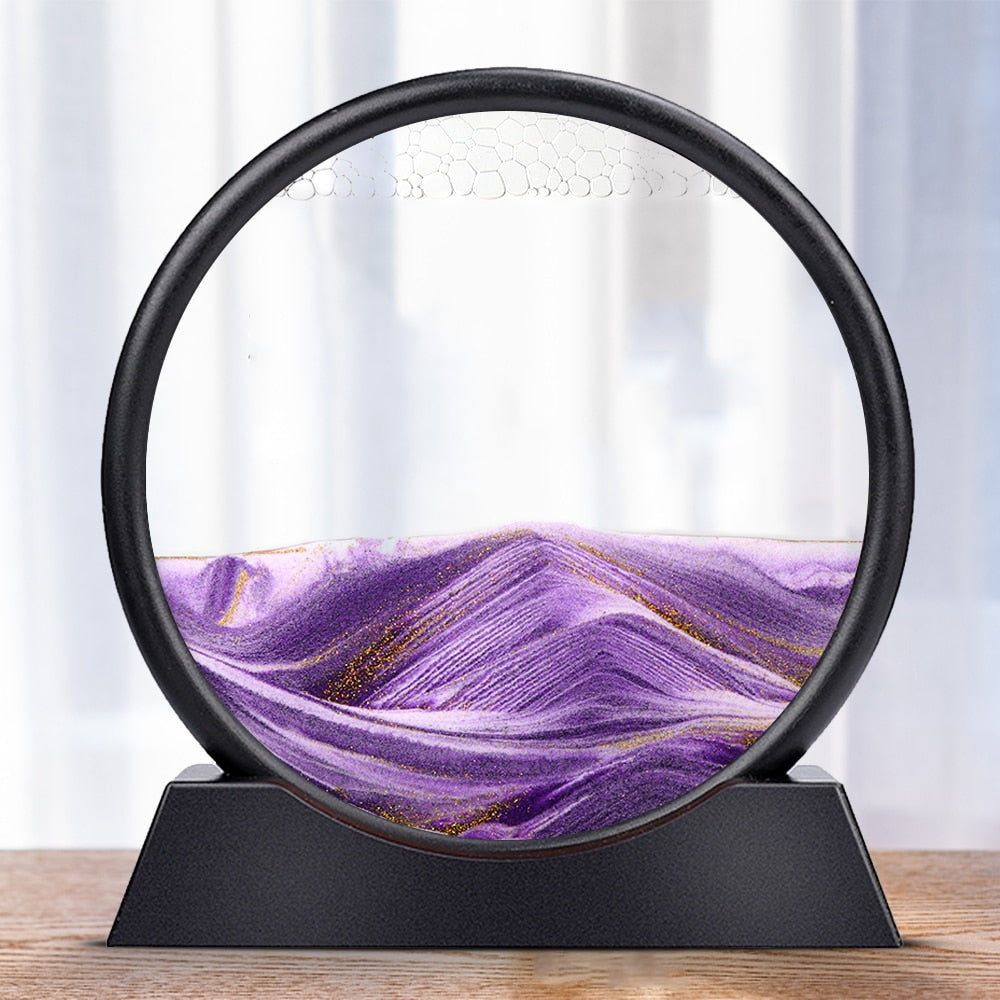 3D Sandscape Hourglass