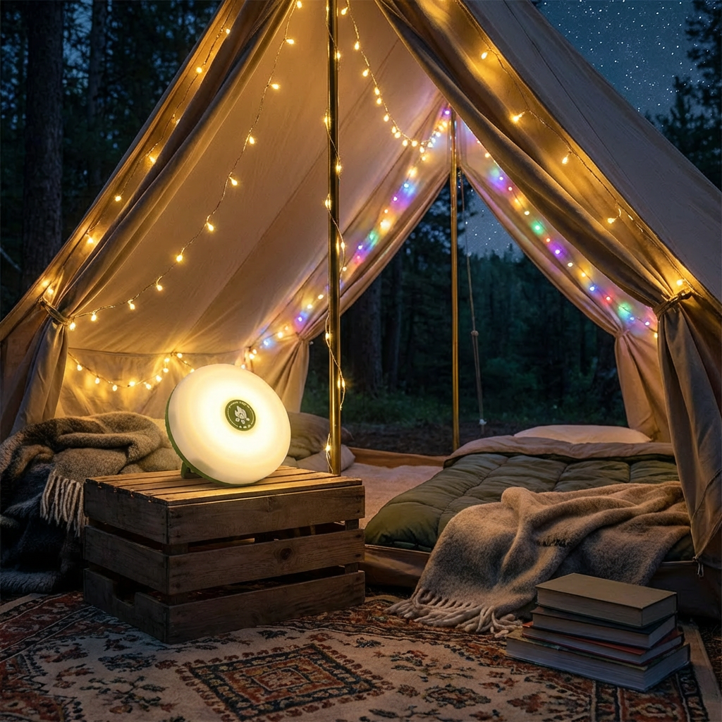 4-in-1 Portable Camping Light – Versatile Lighting Anywhere