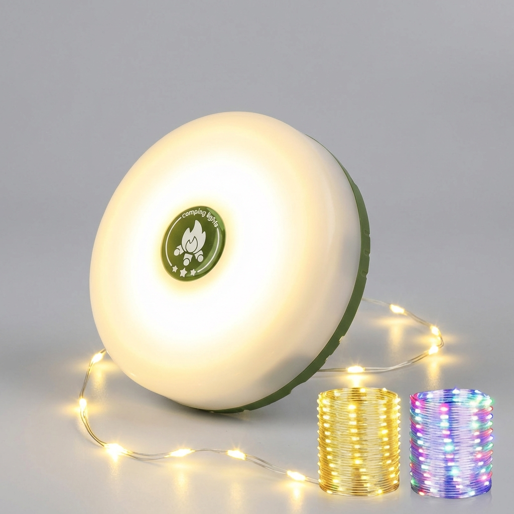 4-in-1 Portable Camping Light – Versatile Lighting Anywhere