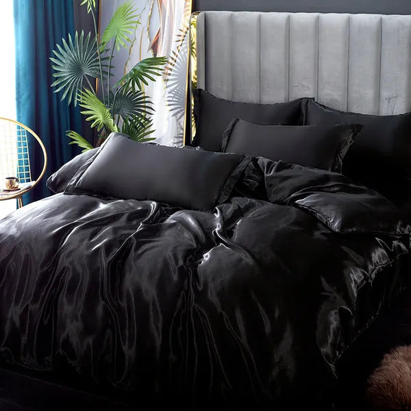 4-Piece 22 Momme Silk Bedding Set