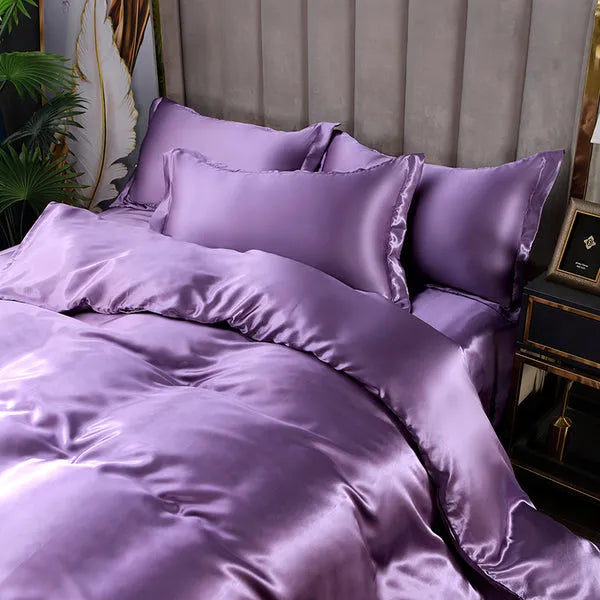 4-Piece 22 Momme Silk Bedding Set
