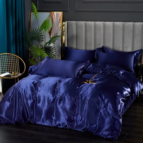 4-Piece 22 Momme Silk Bedding Set