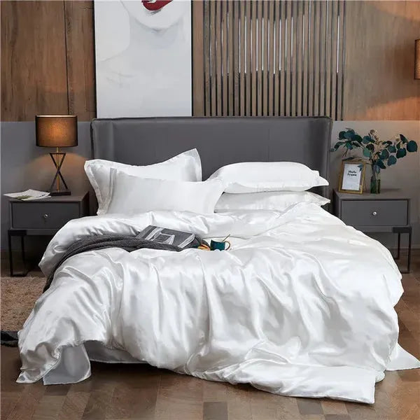 4-Piece 22 Momme Silk Bedding Set