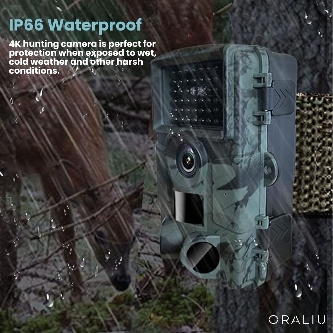 4K Ultra HD Wildlife Camera with 60MP and App Control