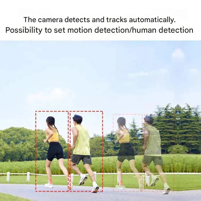4K Wireless Security Camera – Smart Outdoor Surveillance with Motion Alerts and Solar Charging