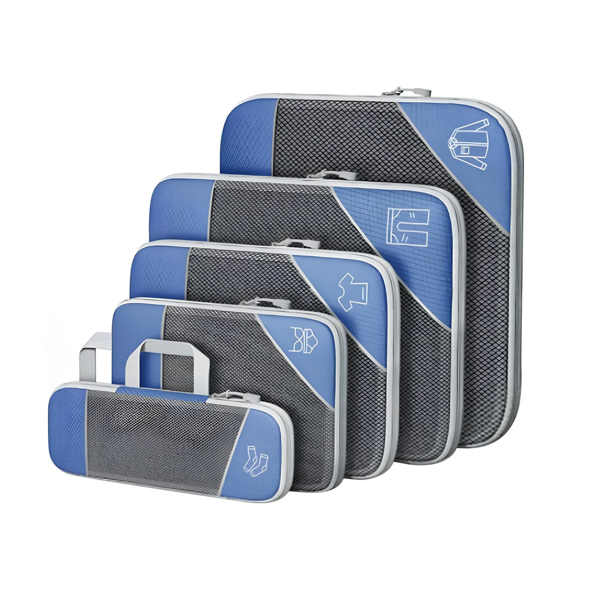5-Piece Compression Packing Cubes