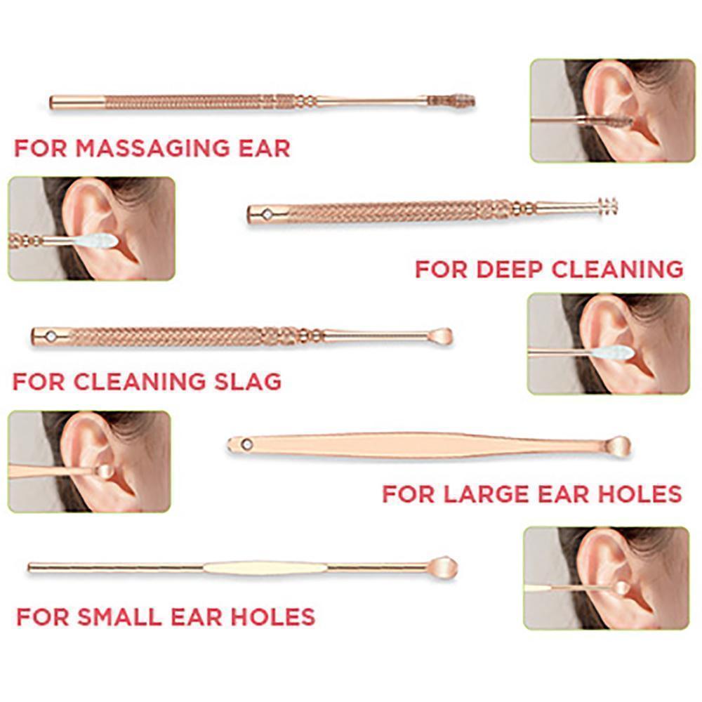 6-Piece Unisex Ear Hygiene Tool Kit