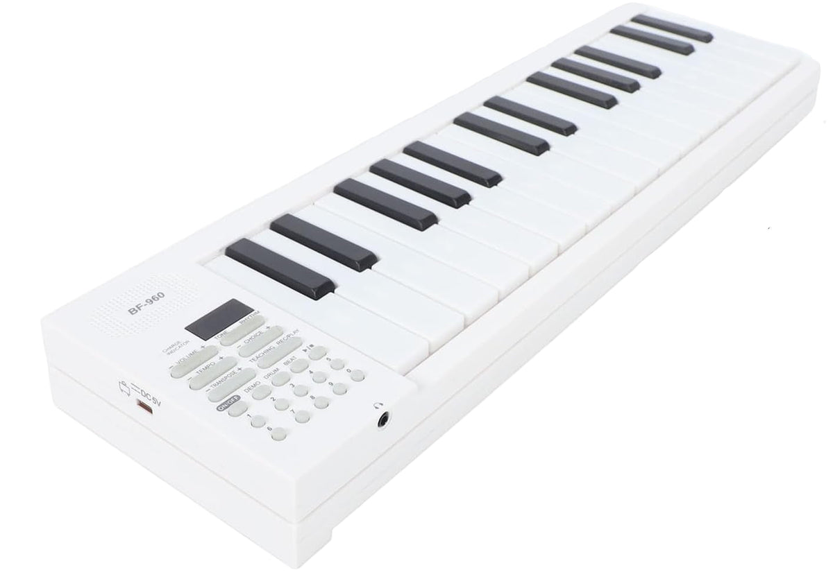 61-Key Foldable Digital Piano with Recording and Playback Function