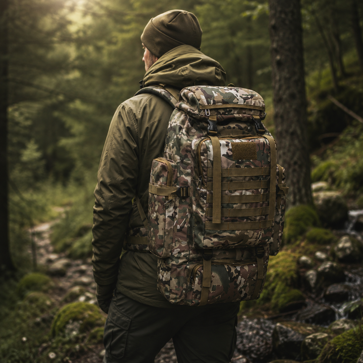 80-Liter Trekking Backpack