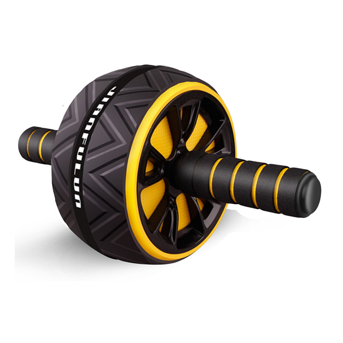 Ab Roller Abdominal Muscle Trainer with Wide Wheel and Non-Slip Mat for Home and Gym Workout