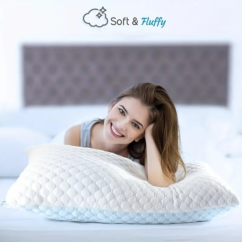 Adjustable and Breathable Pillow for Every Sleep Position