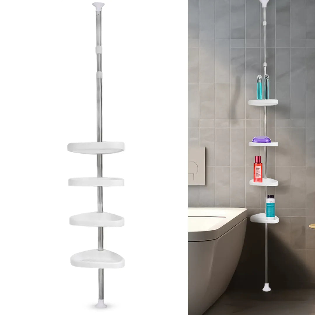 Adjustable Expandable Bathroom Organizer Shelf Rack