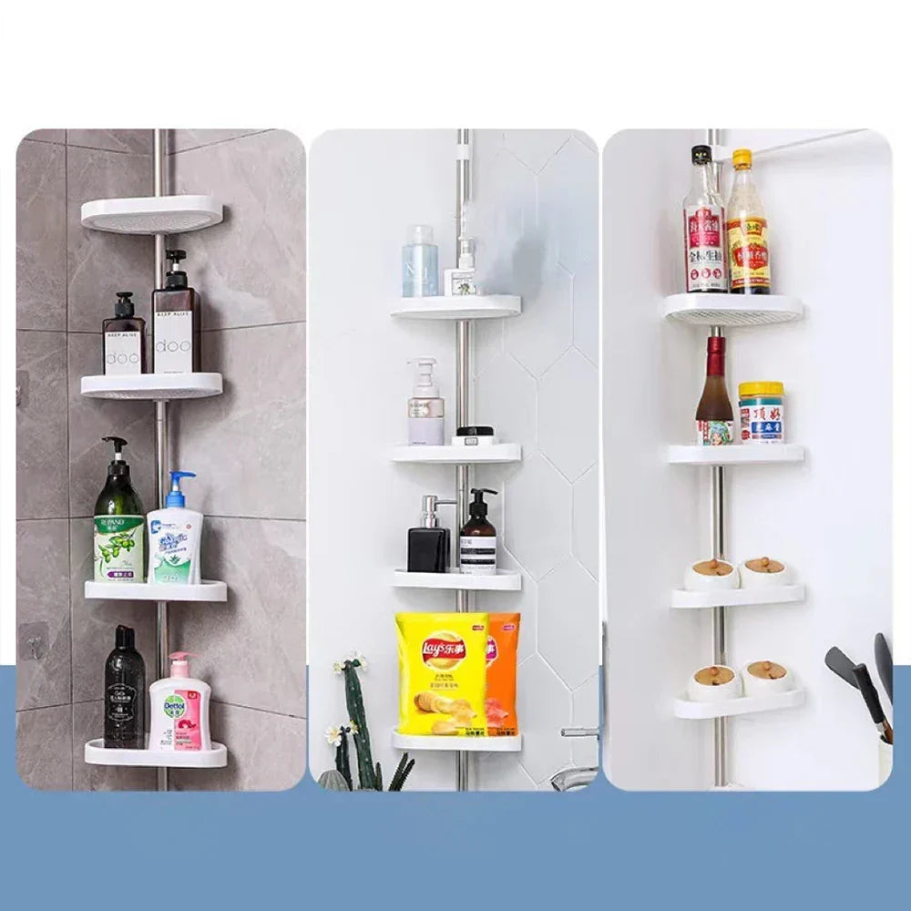 Adjustable Expandable Bathroom Organizer Shelf Rack