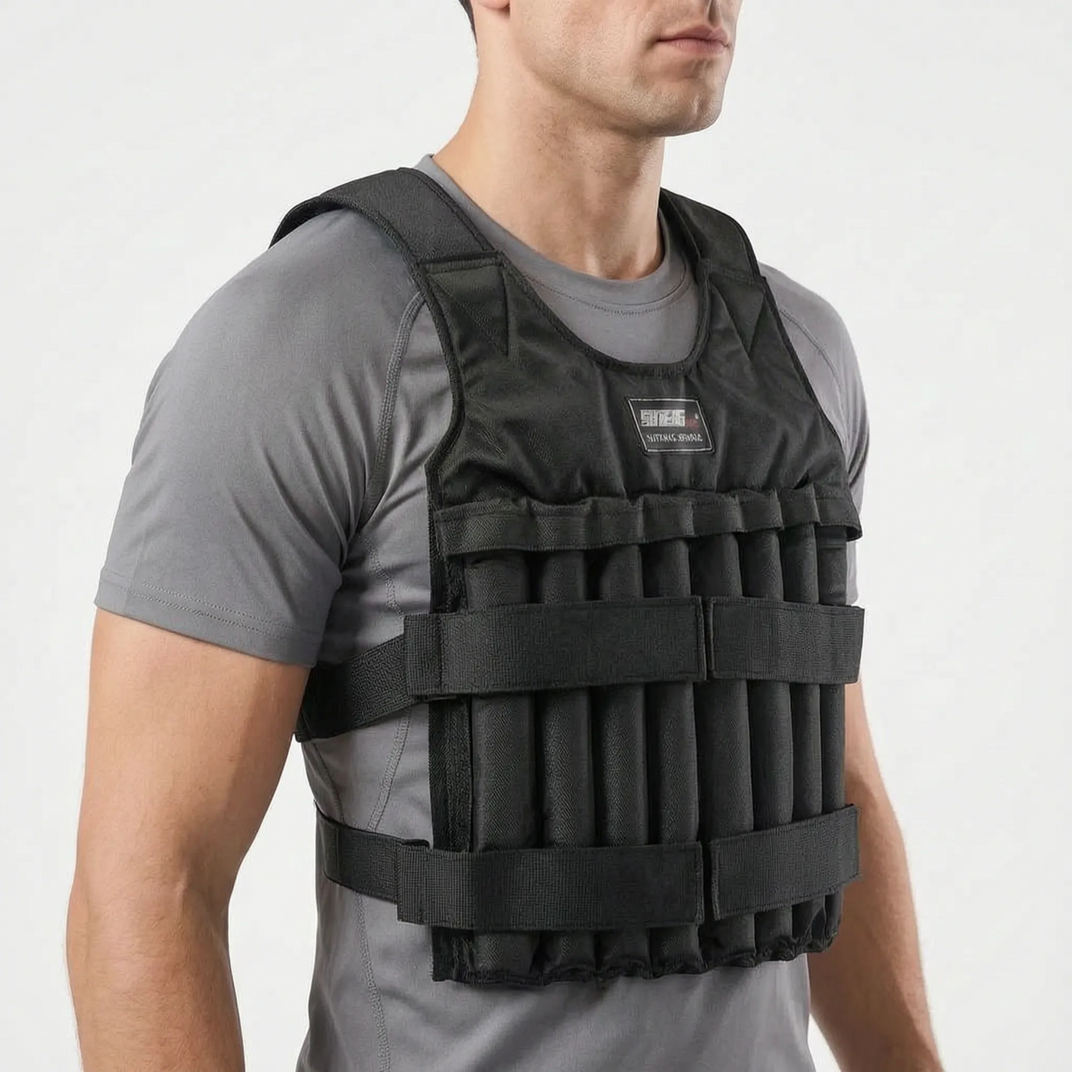 Adjustable Grid Strength Training Weighted Vest