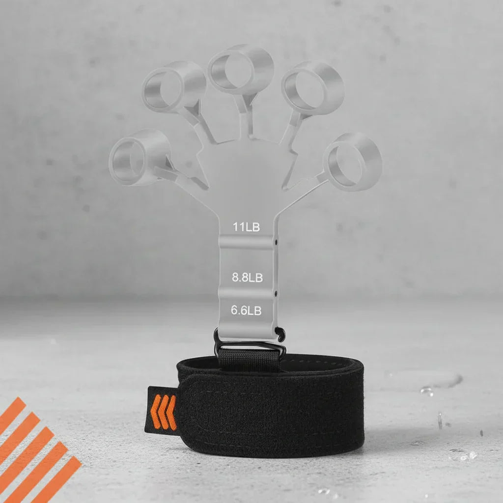 Adjustable Hand and Finger Grip Strength Trainer