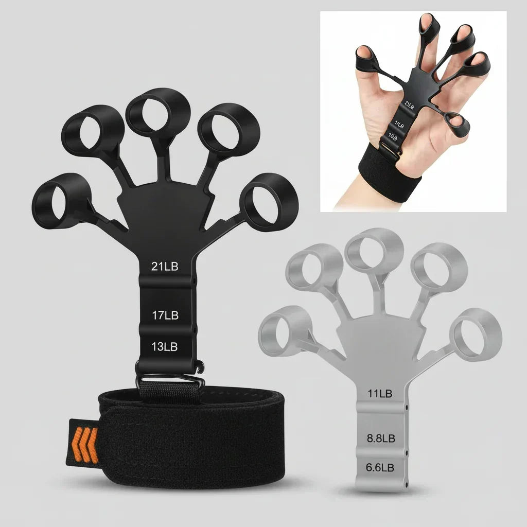 Adjustable Hand and Finger Grip Strength Trainer