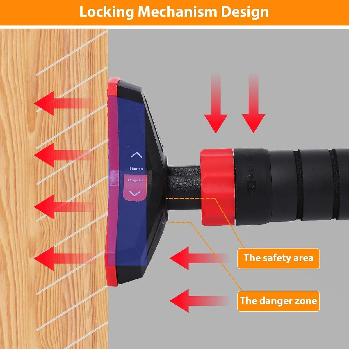 Adjustable Steel Doorway Pull-Up Bar for Home Fitness