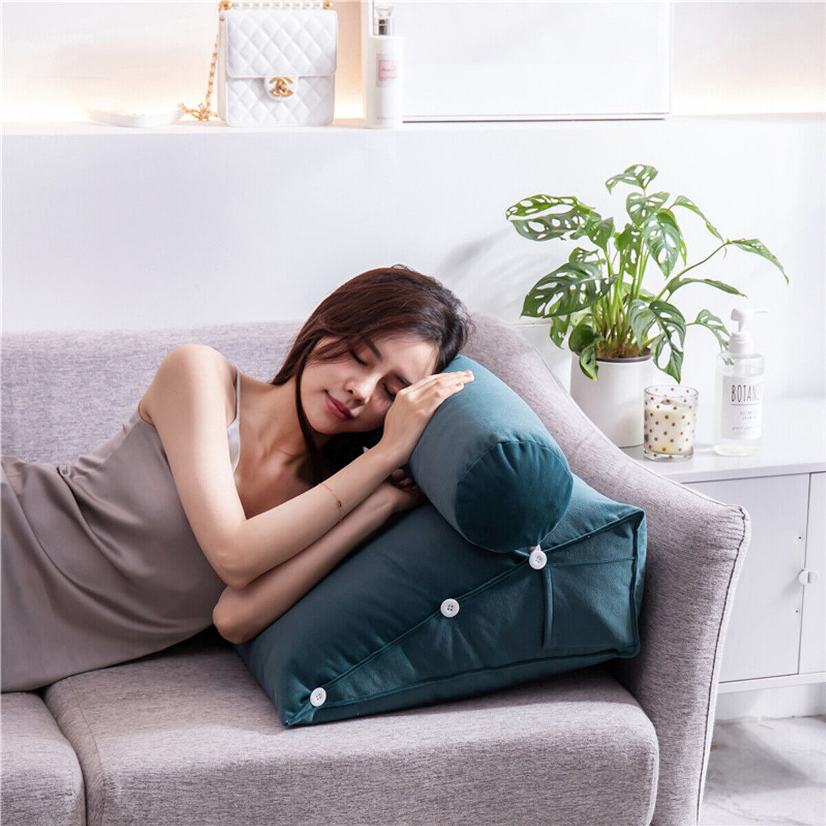 Adjustable Wedge Pillow for Back Support