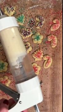 Aluminium Cookie Press for Spritz Cookies and Decorating