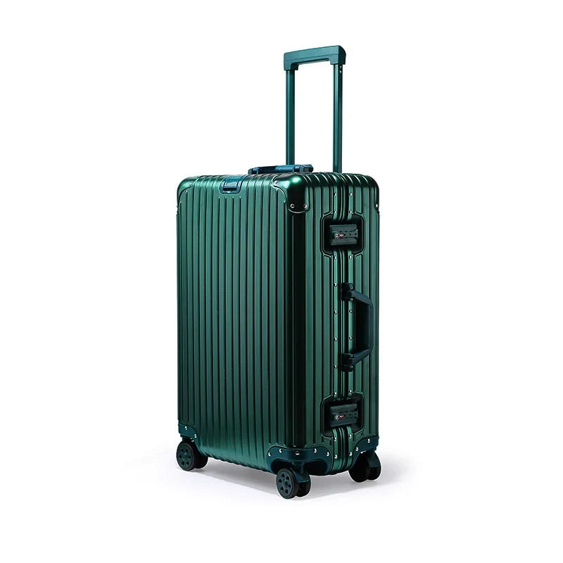 Aluminum Hardshell Travel Suitcase | Scratch-Resistant Luggage