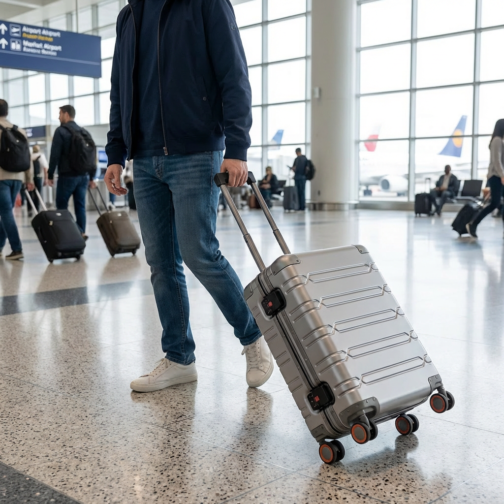 Aluminum-Magnesium Luggage Set