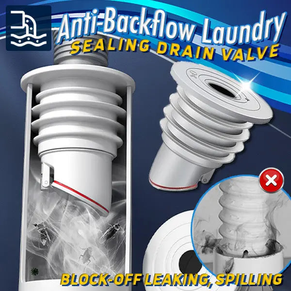 Anti-Backflow Washing Drain Valve – Protection Against Backflow at Home