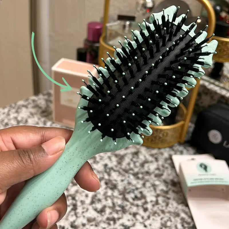 Anti-Frizz Curl Detangling Brush for Coily Hair