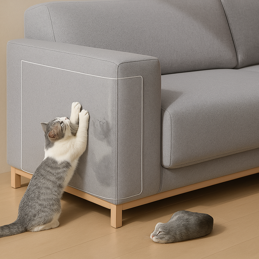 Anti-Scratch Sofa Protector – Protect Your Furniture, Keep Your Cat Comfortable
