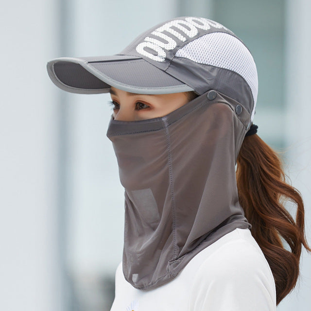 Anti-UV Breathable Outdoor Summer Cap