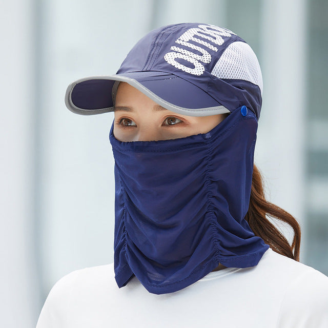 Anti-UV Breathable Outdoor Summer Cap