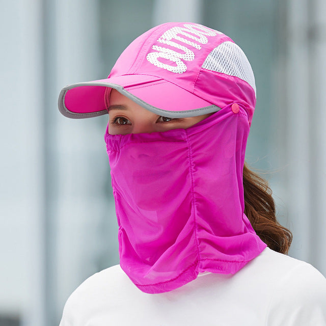 Anti-UV Breathable Outdoor Summer Cap