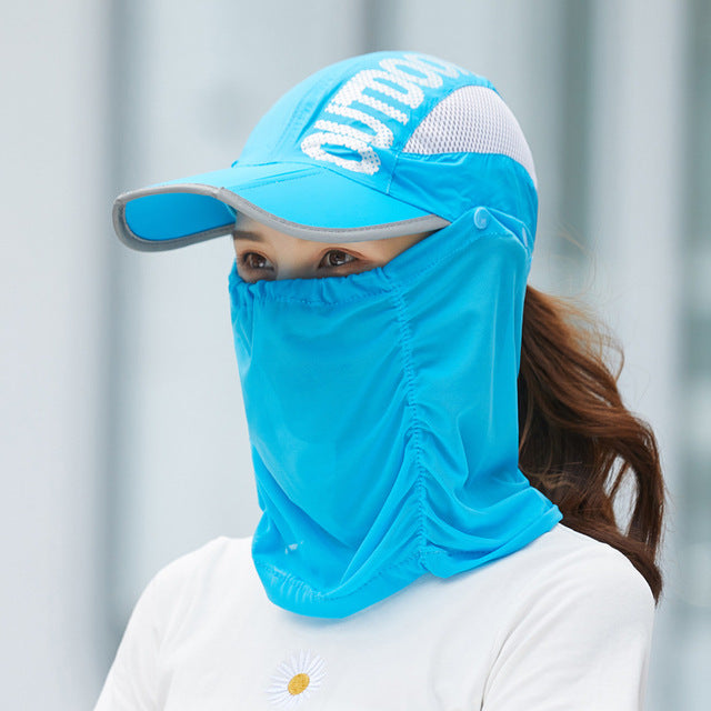 Anti-UV Breathable Outdoor Summer Cap