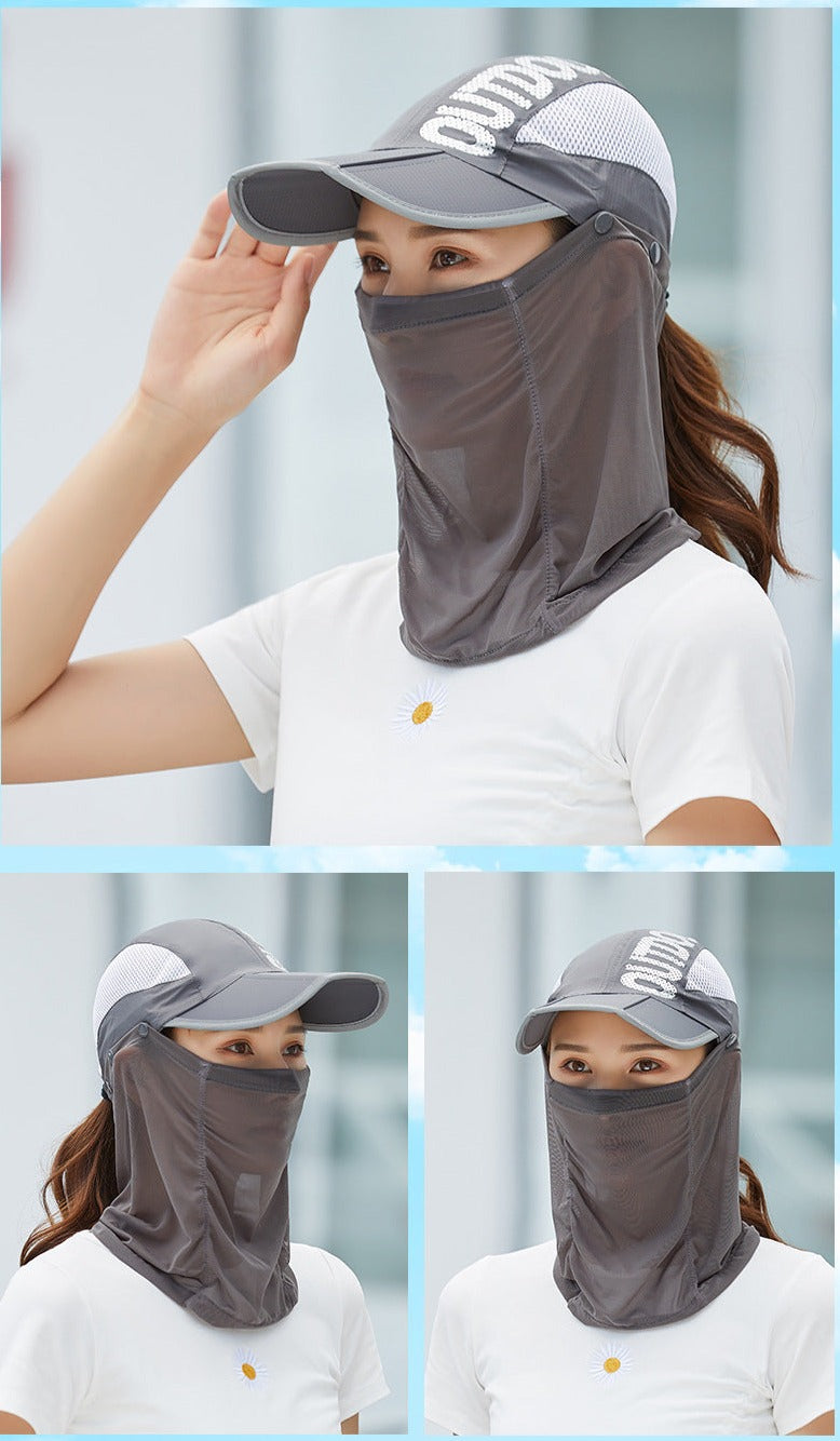 Anti-UV Breathable Outdoor Summer Cap