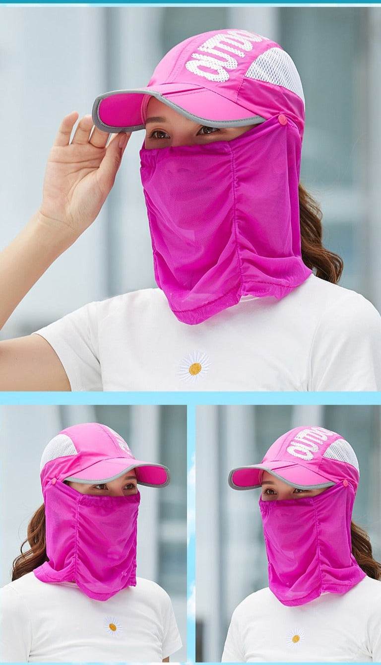 Anti-UV Breathable Outdoor Summer Cap