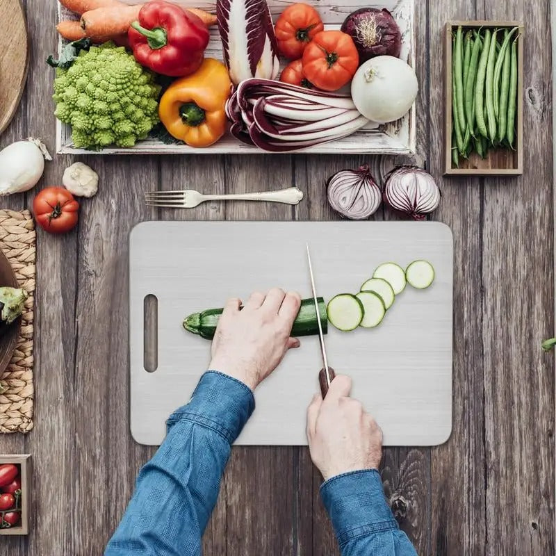 Antibacterial Titanium Cutting Board | Durable & Hygienic