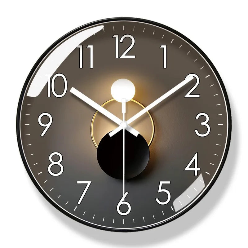 Artistic Designer Living Room Wall Clock with Silent Mechanism