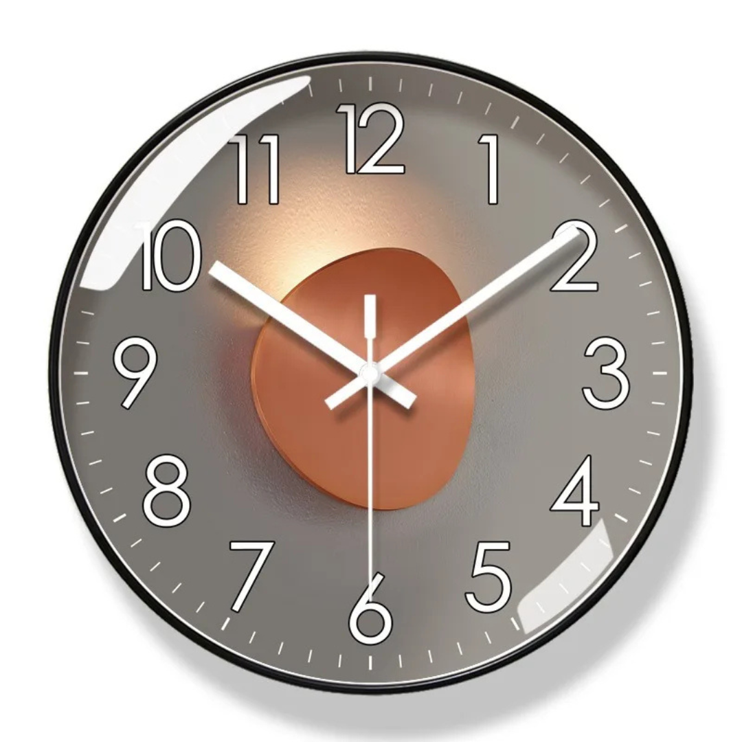 Artistic Designer Living Room Wall Clock with Silent Mechanism