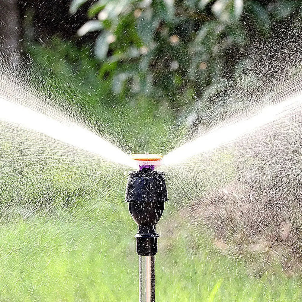 Automatic Rotating Garden Sprinkler with Adjustable Tripod