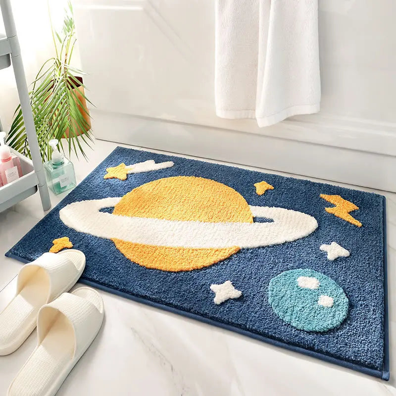 Bath Mat with Non-Slip Design and Quick Drying
