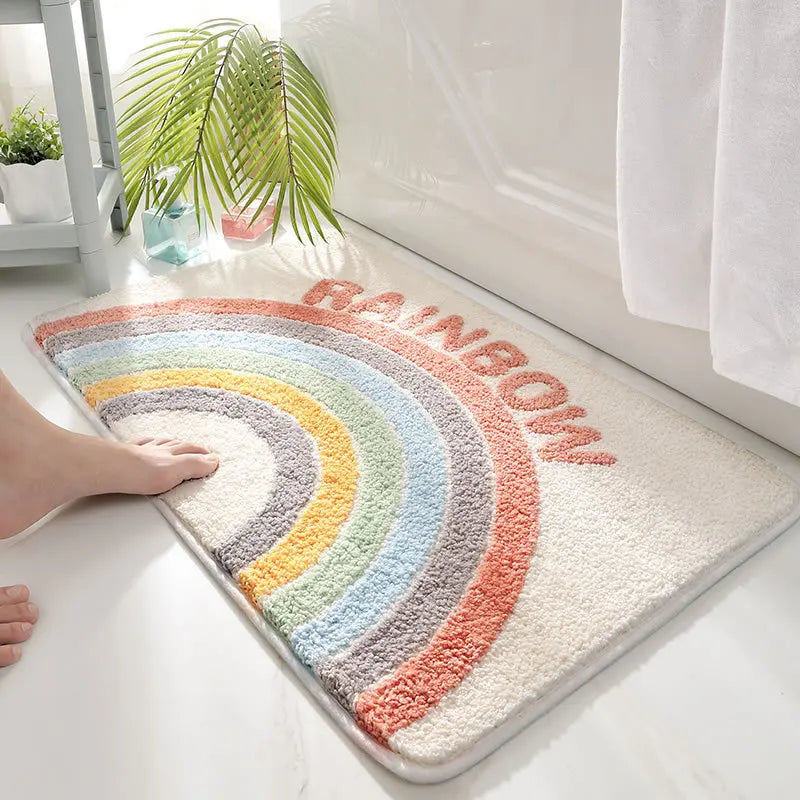 Bath Mat with Non-Slip Design and Quick Drying