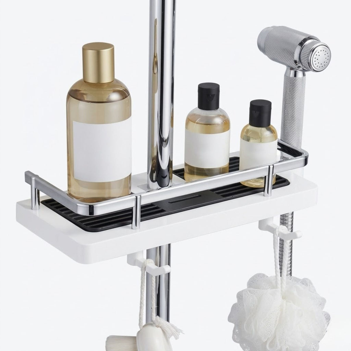 Bathroom Shower Storage Rack Organizer