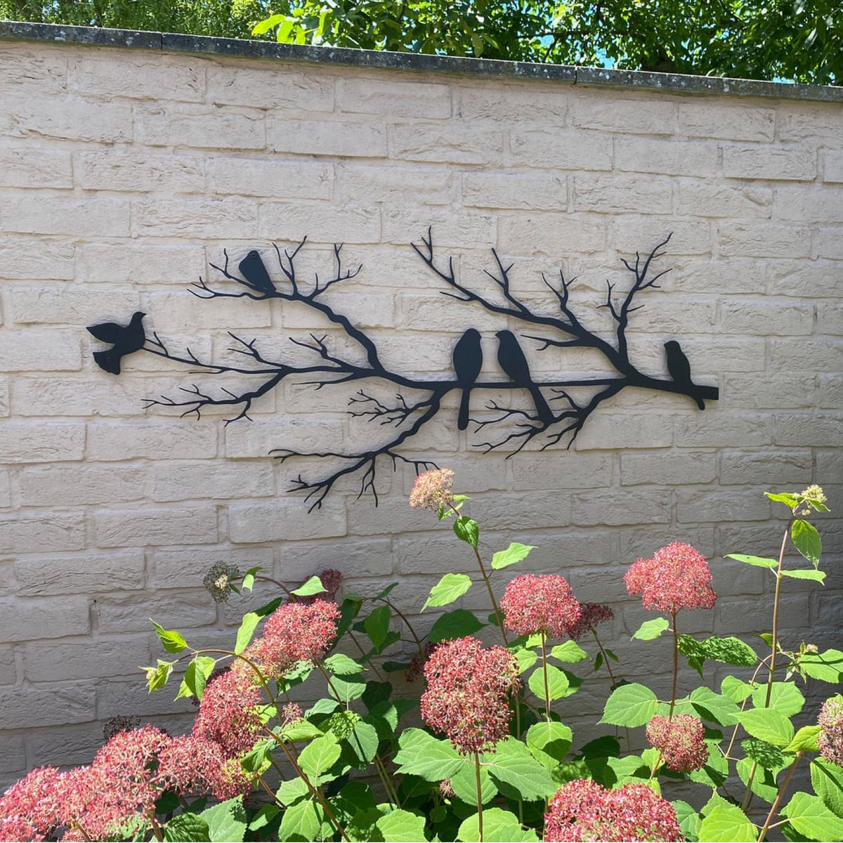 Birds on a Branch Wall Art for Home Decor - Nature-Inspired Design