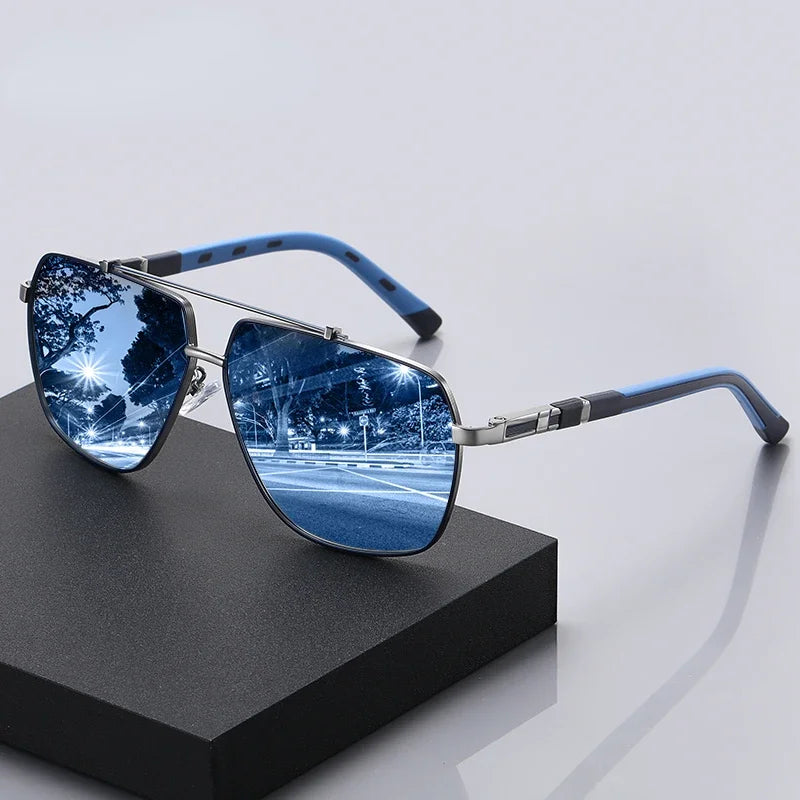 Blue Polarized Sunglasses