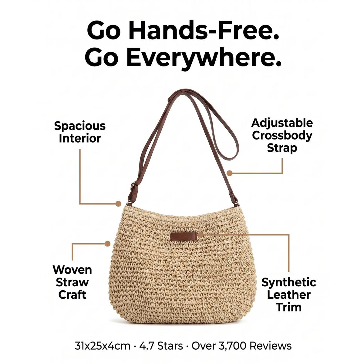 Bohemian Spacious Shoulder Bag