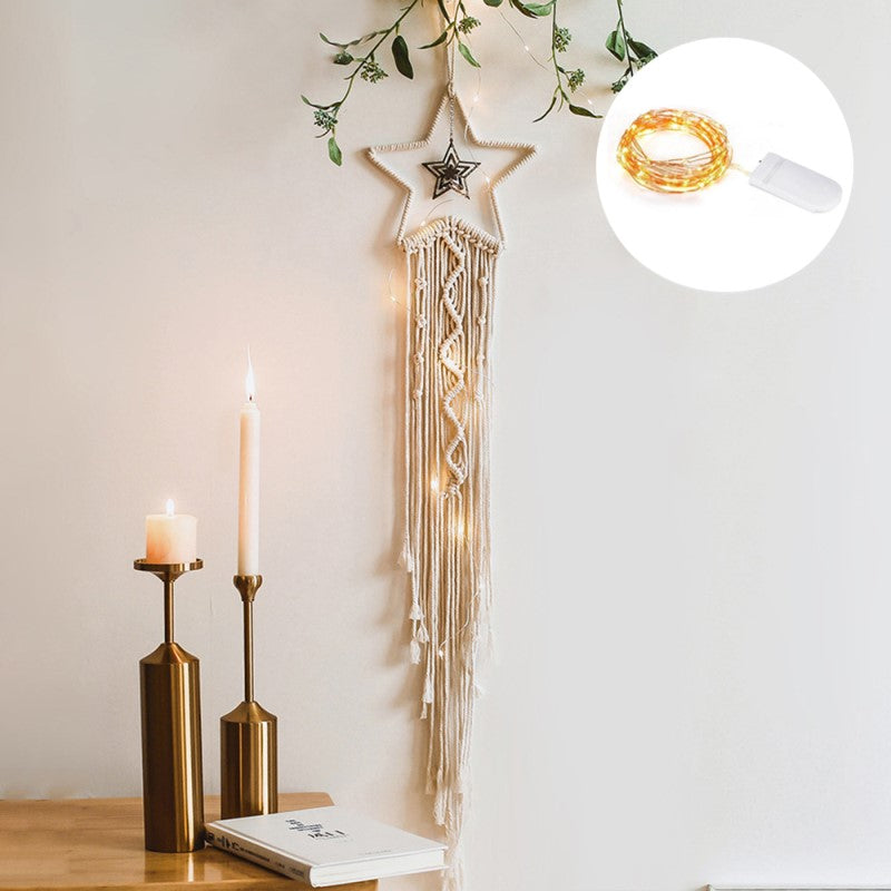 Boho Macrame Wall Hanging - Charming Accent for Any Interior